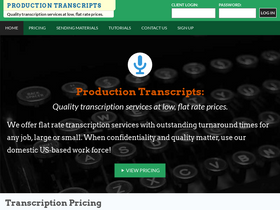 productiontranscripts.com