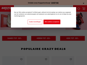 'bristolshop.be' screenshot