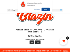 shopblazin.com