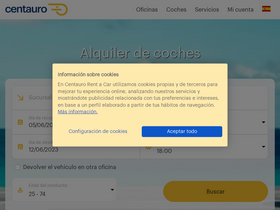 'centauro.net' screenshot