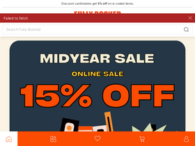 'fullybookedonline.com' screenshot