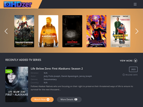 'hdzer.com' screenshot