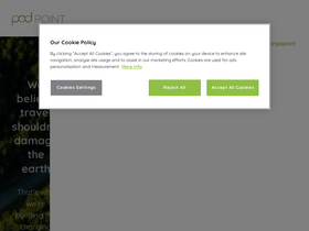 'pod-point.com' screenshot