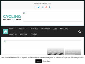 'cyclingindustry.news' screenshot