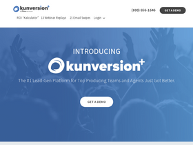 'kunversion.com' screenshot
