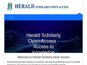 'heraldopenaccess.us' screenshot