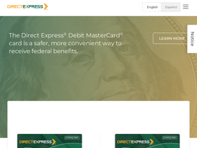 'usdirectexpress.com' screenshot