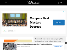 'tecadmin.net' screenshot