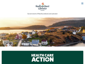 'gov.nl.ca' screenshot