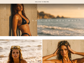 kalisolswim.com homepage screenshot
