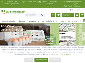'eierschachteln.de' screenshot