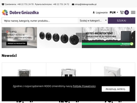 'dobregniazdka.pl' screenshot