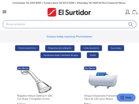 'surtidor.com' screenshot