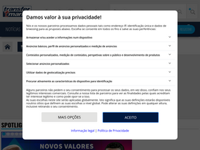 'transfermarkt.pt' screenshot