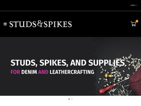'studsandspikes.com' screenshot