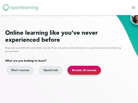 'openlearning.com' screenshot