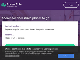 'accessable.co.uk' screenshot