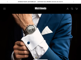 mistrimoda.com homepage screenshot