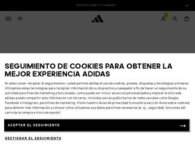 'adidas.es' screenshot