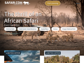'safari.com' screenshot