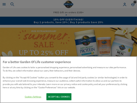 'gardenoflife.co.uk' screenshot