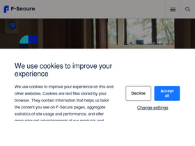 'f-secure.com' screenshot