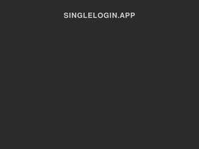 'singlelogin.app' screenshot