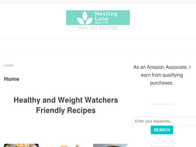 'nestinglane.com' screenshot