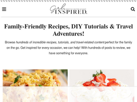 'thegirlinspired.com' screenshot