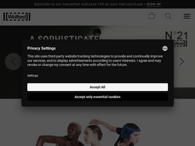 'wolfordshop.co.uk' screenshot
