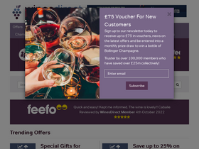 'winesdirect.com' screenshot
