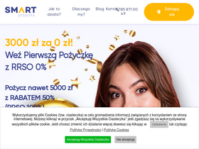 'smartpozyczka.pl' screenshot
