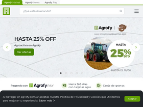 'agrofy.com.ar' screenshot