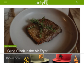 'airfrying.net' screenshot