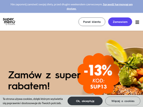 'supermenu.com.pl' screenshot