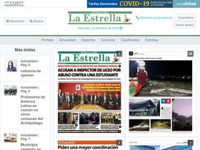 'laestrellachiloe.cl' screenshot