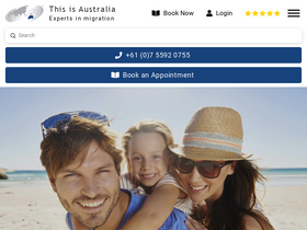 'thisisaustralia.com' screenshot