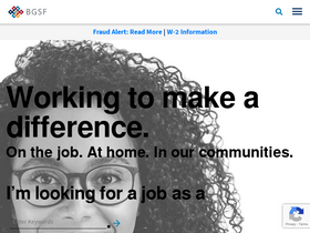 'bgsf.com' screenshot