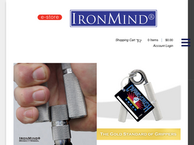 'ironmind-store.com' screenshot