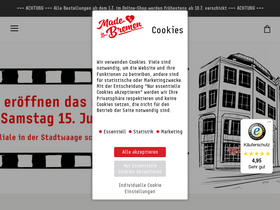 madeinbremen.com homepage screenshot