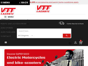 'vttlachute.com' screenshot