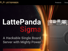 'lattepanda.com' screenshot