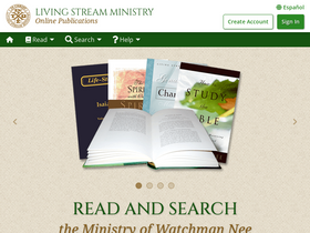 'ministrybooks.org' screenshot