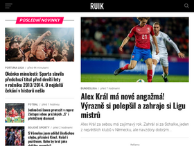 'ruik.cz' screenshot
