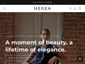 nereacostarica.com homepage screenshot