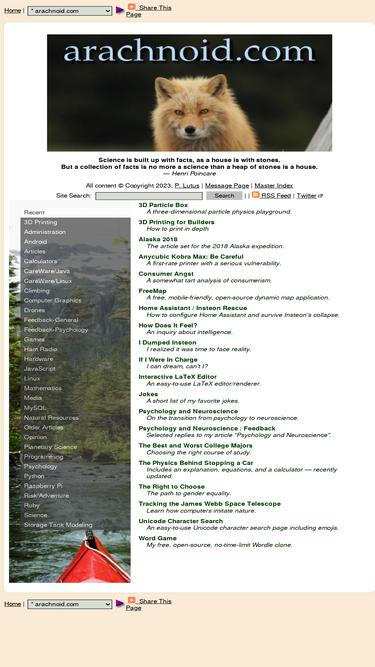 arachnoid.com
