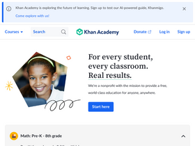 'khanacademy.org' screenshot