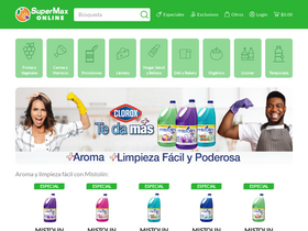 'supermaxonline.com' screenshot