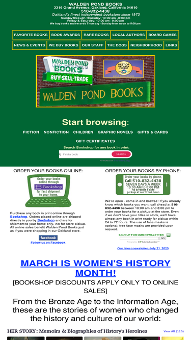waldenpondbooks.com