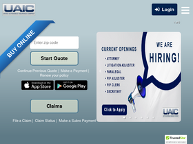 'uaig.net' screenshot